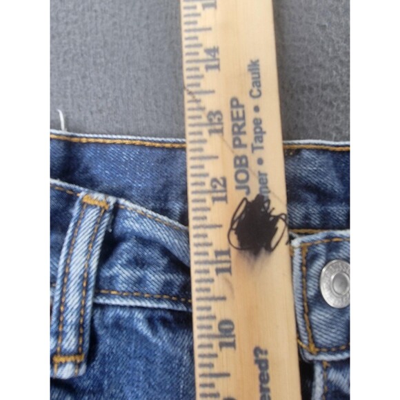 Levis 517 Jeans Mens 34x30 Blue Denim Bootcut Five Pocket Zip Fly Classic Fit - Picture 8 of 14